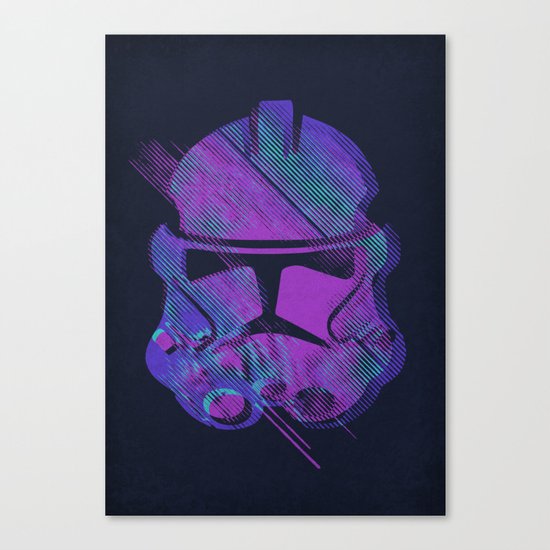 Splash Trooper Canvas Print
