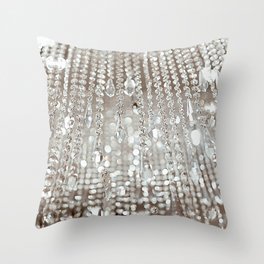 Crystals and Light Throw Pillow