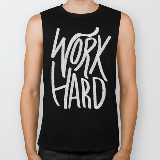Work Hard Biker Tank