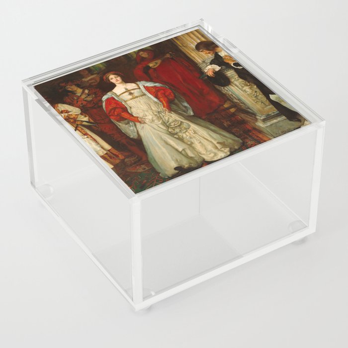 Who Is Sylvia, What Is She, That All the Swains Commend Her, 1896-1900 by Edwin Austin Abbey Acrylic Box