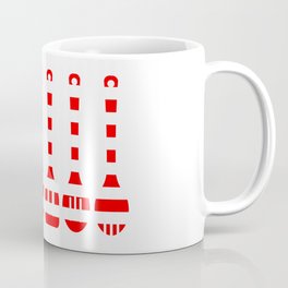 Stars And Stripes Kitchen Tools Silhouette Coffee Mug