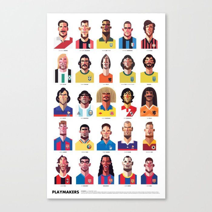 Playmakers Canvas Print
