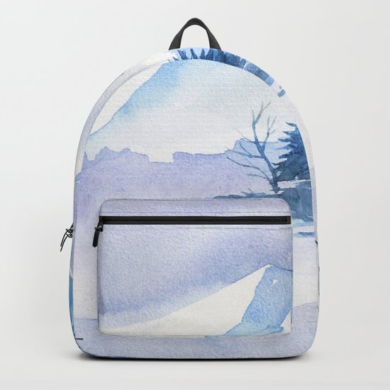 Winter scenery #2 Backpack