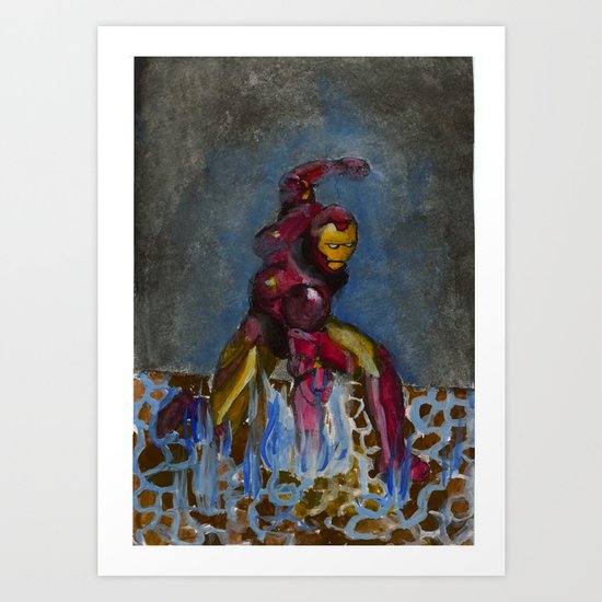 Iron Punch Art Print
