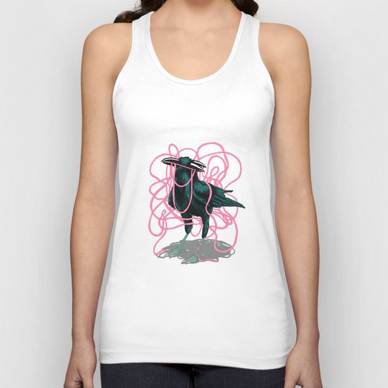 Crow Unisex Tank Top