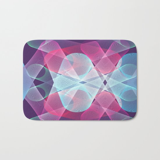 Psychedelic Bath Mat