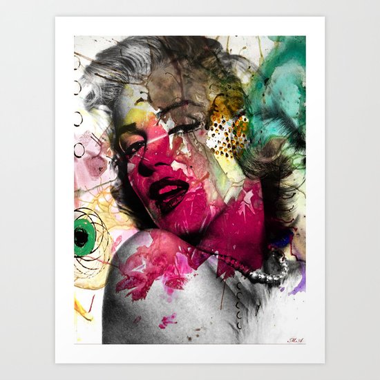 marilyn Art Print