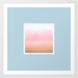 Soothing Square Art Print
