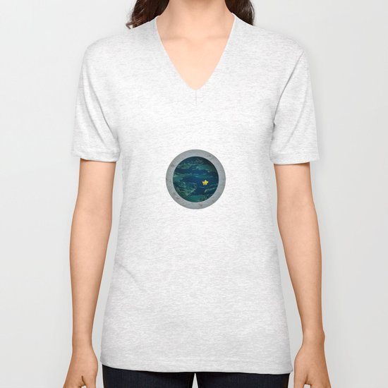 Through the Looking Glass Unisex V-Neck