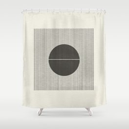 Minimalist Japandi Object No. 02 Shower Curtain