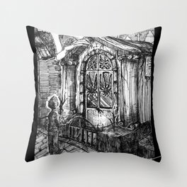 Hello friend Throw Pillow