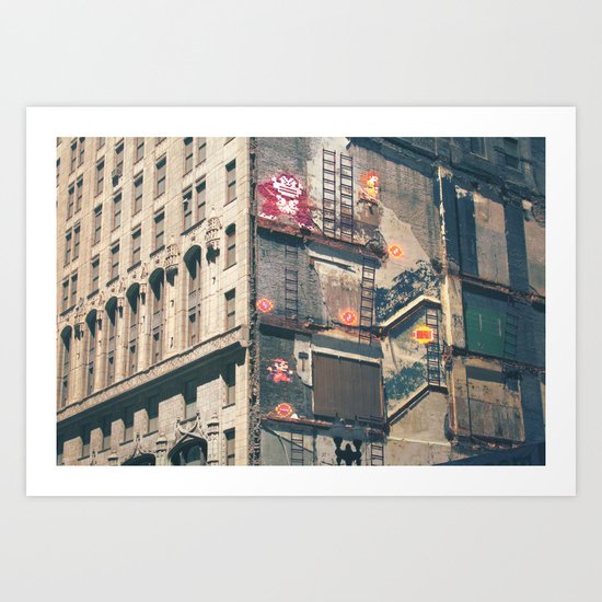 Building Kong Art Print