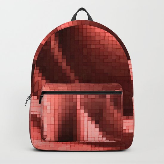 Rosy mosaic Backpack