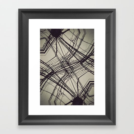 unknow what i know Framed Art Print