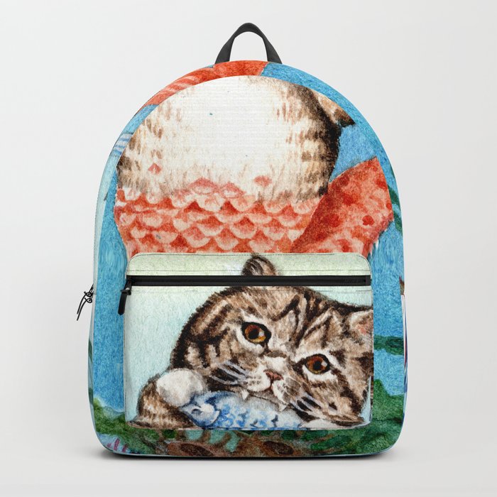 Cat 2025 mermaid backpack