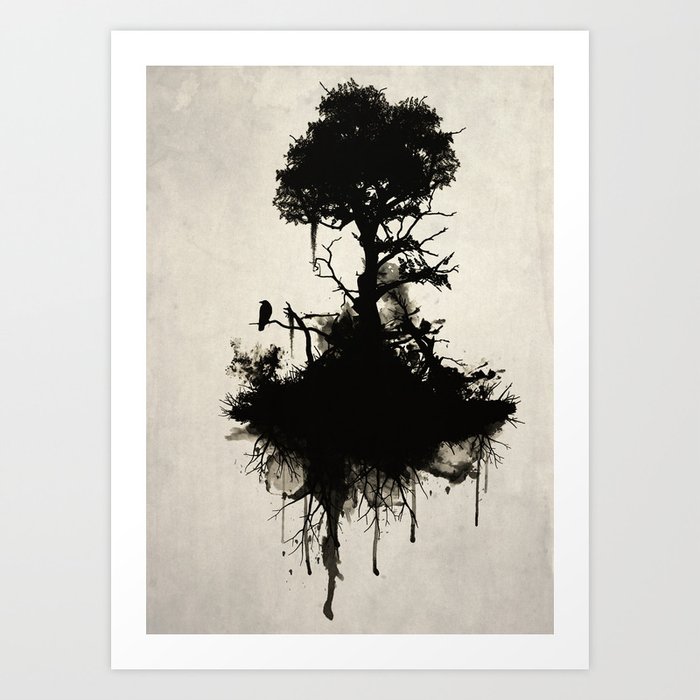 Last Tree Standing Art Print