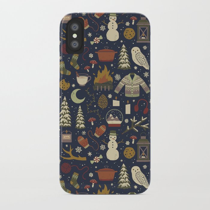 winter nights iphone case
