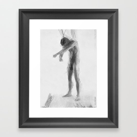 Standing Ludvik Framed Art Print