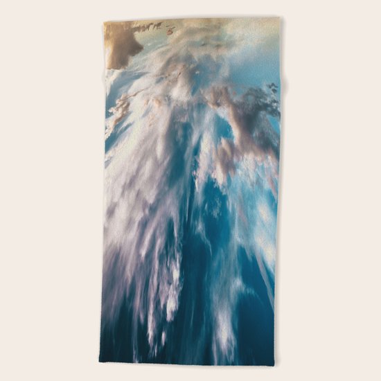 Downpour Beach Towel