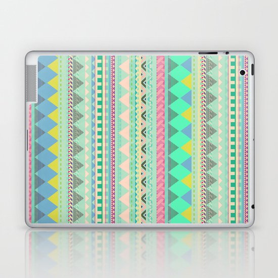 PASTEL AZTEC Laptop & iPad Skin