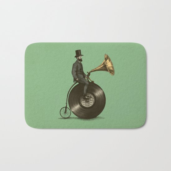 Music Man (Green Option) Bath Mat