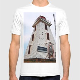 Cape Egmont Lighthouse and Radio Tower T-shirt