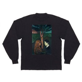 Edvard Munch - Eye in Eye Long Sleeve T-shirt