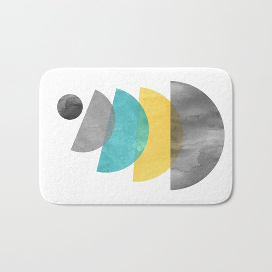 Mid Century Scandinavian Bath Mat