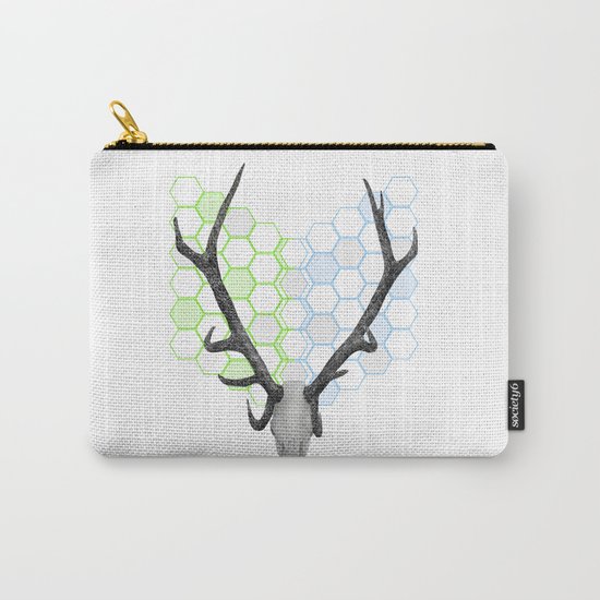 Stag Skull Carry-All Pouch