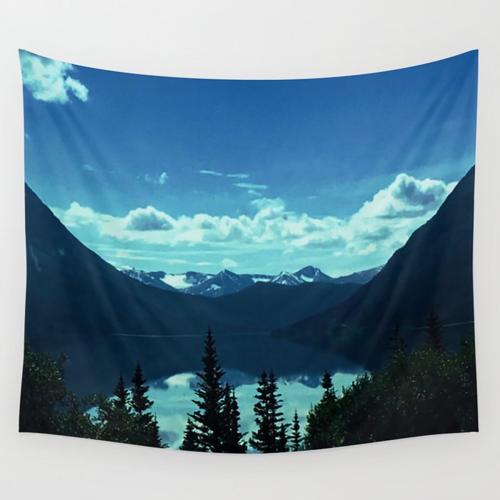 Photo of Alaska Mountains Wall Tapestry