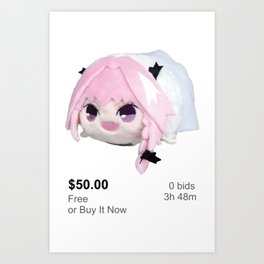 Haunted Astolfo Beanie Haunted Astolfo Beanie Auction Art Print By Charmandrigo Society6 usd