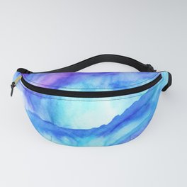 Blue Majesty Mountains and Lake Fanny Pack