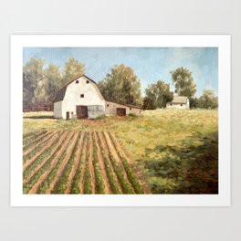 Lanesboro Farm No. 1 Art Print
