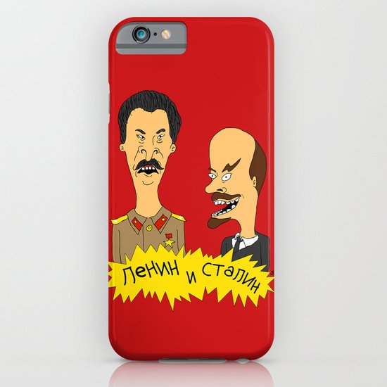 Lenin and Stalin iPhone & iPod Case