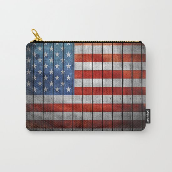 American Flag Carry-All Pouch