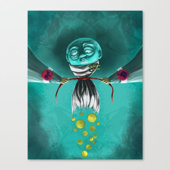 Mental Health Cuts Canvas Print