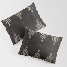 Southwestern Minimalist Black & White Pillow Sham