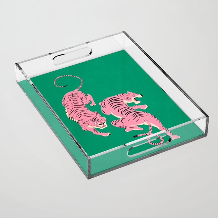 The Chase: Pink Tiger Edition Acrylic Tray