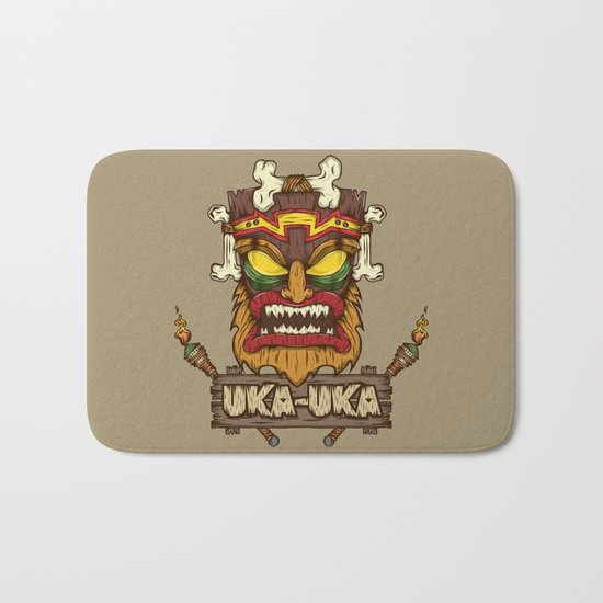 Uka-Uka (Crash Bandicoot) Bath Mat