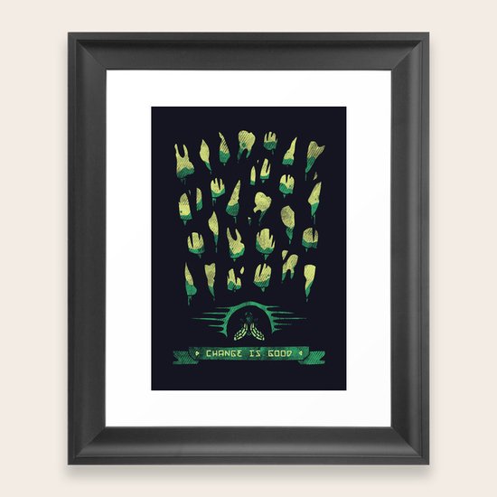 The Fly Framed Art Print
