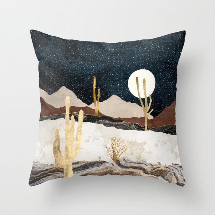 Desert View Throw Pillow