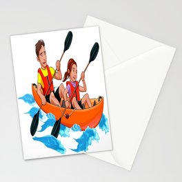 kayak lovers Stationery Card