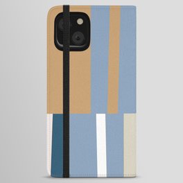 Mosaic Blue 10 | Geometric Abstract iPhone Wallet Case