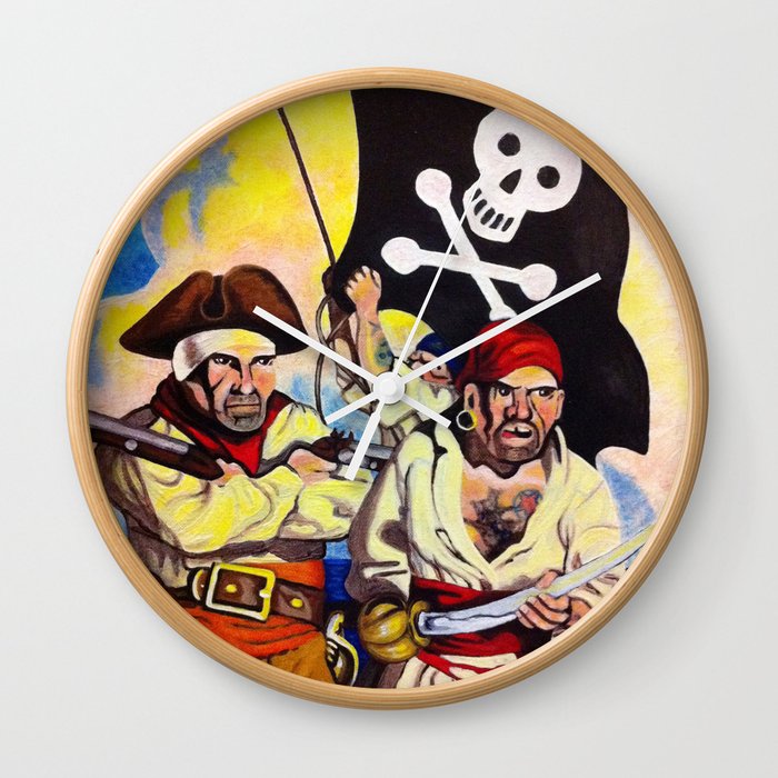 Treasure Island Wall Clock