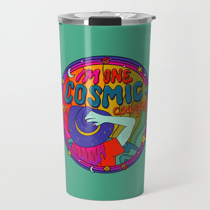 Cosmic Cowgirl Travel Mug