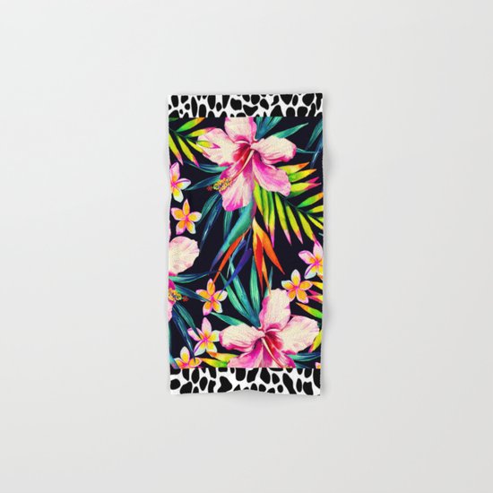 tropical wild 2 Hand & Bath Towel