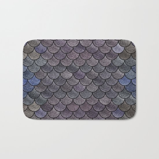 Lovely Pattern II(Glitter Version) Bath Mat