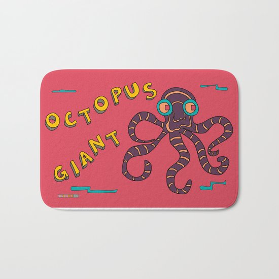 The Giant Octopus Bath Mat