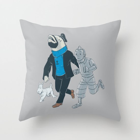 The Literal Adventures of... Throw Pillow
