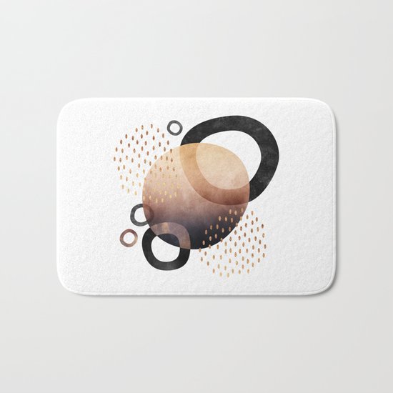Graphic Abstract 1 Bath Mat